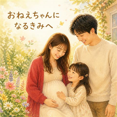女の子の場合の表紙サンプル