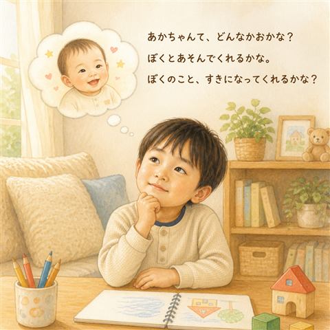 想像するシーンのイラスト